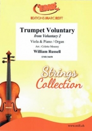 トランペット・ヴォランタリー（ウィリアム・ラッセル）（ヴィオラ+ピアノ）【Trumpet Voluntary from Voluntary 2】