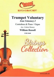 トランペット・ヴォランタリー（ウィリアム・ラッセル）（ストリングベース+ピアノ）【Trumpet Voluntary from Voluntary 2】