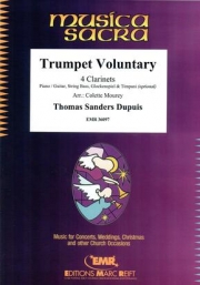 トランペット・ヴォランタリー（トーマス・サンダース・デュピュイ）（クラリネット四重奏）【Trumpet Voluntary from Voluntary 2】