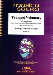 トランペット・ヴォランタリー (ヘンデル)（サックス四重奏）【Trumpet Voluntary】