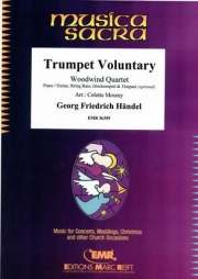 トランペット・ヴォランタリー (ヘンデル)（木管四重奏）【Trumpet Voluntary】