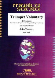 トランペット・ヴォランタリー (ジョン・トラバーズ)（クラリネット四重奏）【Trumpet Voluntary】