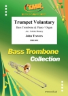 トランペット・ヴォランタリー (ジョン・トラバーズ)（バストロンボーン+ピアノ）【Trumpet Voluntary】