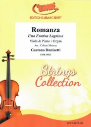 ロマンツァ（人知れぬ涙）（ガエターノ・ドニゼッティ）（ヴィオラ+ピアノ）【Romanza】