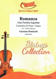 ロマンツァ（人知れぬ涙）（ガエターノ・ドニゼッティ）（ストリングベース+ピアノ）【Romanza】