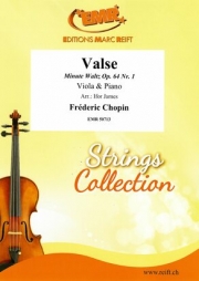 子犬のワルツ（フレデリック・ショパン）（ヴィオラ+ピアノ）【Valse Minute Waltz Op. 64 Nr. 1】