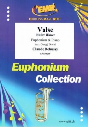 ワルツ（クロード・ドビュッシー）（ユーフォニアム+ピアノ）【Valse】