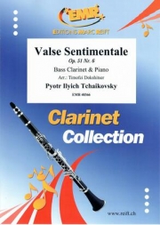 感傷的なワルツ（チャイコフスキー）（バスクラリネット+ピアノ）【Valse Sentimentale Op. 51 Nr. 6】