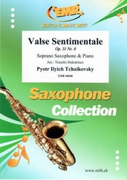感傷的なワルツ（チャイコフスキー）（ソプラノサックス+ピアノ）【Valse Sentimentale Op. 51 Nr. 6】