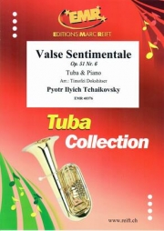 感傷的なワルツ（チャイコフスキー）（テューバ+ピアノ）【Valse Sentimentale Op. 51 Nr. 6】