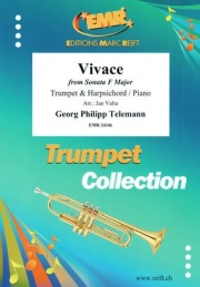 ビバーチェ「ソナタ・ヘ長調」より （テレマン）（トランペット+ピアノ）【Vivace from Sonata F Major】