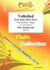 民謡「無言歌集」より（フェリックス・メンデルスゾーン）（フルート+ピアノ）【Volkslied from Lieder Ohne Worte】