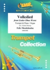 民謡「無言歌集」より（フェリックス・メンデルスゾーン）（トランペット+ピアノ）【Volkslied from Lieder Ohne Worte】