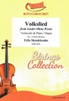 民謡「無言歌集」より（フェリックス・メンデルスゾーン）（チェロ+ピアノ）【Volkslied from Lieder Ohne Worte】