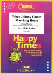 ジョニーが凱旋する時（弦楽五重奏）【When Johnny Comes Marching Home】