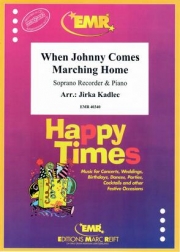 ジョニーが凱旋する時（ソプラノリコーダー+ピアノ）【When Johnny Comes Marching Home】