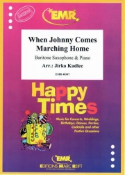 ジョニーが凱旋する時（バリトンサックス+ピアノ）【When Johnny Comes Marching Home】