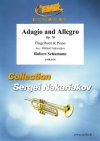 アダージョとアレグロ・Op.70（ロベルト・シューマン）（フリューゲルホルン+ピアノ）【Adagio and Allegro Op. 70】