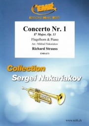 協奏曲・No.1・変ホ長調・Op.11（リヒャルト・シュトラウス）（フリューゲル・ホルン+ピアノ）【Concerto No. 1 Eb Major, Op. 11】