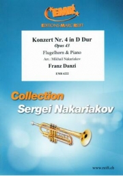 協奏曲・No.4・ニ長調（フランツ・ダンツィ）（フリューゲル・ホルン+ピアノ）【Konzert No. 4 in D Dur】