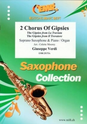 2つのジプシー コーラス（ジュゼッペ・ヴェルディ）（ソプラノサックス+ピアノ）【2 Chorus Of Gipsies】