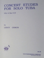 コンサート・エチュード・Vol.2（ルロイ・オスモン）（テューバ）【Concert Etudes for Solo Tuba, Volume 2】