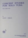 コンサート・エチュード・Vol.2（ルロイ・オスモン）（テューバ）【Concert Etudes for Solo Tuba, Volume 2】