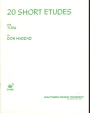 20の短い練習曲（ドナルド・ハダッド）（テューバ）【20 Short Etudes】