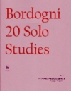 20のソロ練習曲（ジュリオ・ボルドーニ）（トランペット）【20 Solo Studies】