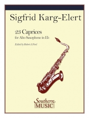 23のカプリス（ロバート・フォード）（アルトサックス）【23 Caprices】