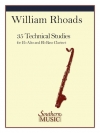35の技術的練習曲（ウィリアム・ローズ）（バスクラリネット）【35 Technical Studies】