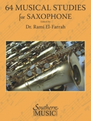 64の音楽的な練習曲（ソプラノサックス）【64 Musical Studies for All Saxophones】