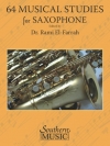 64の音楽的な練習曲（テナーサックス）【64 Musical Studies for All Saxophones】