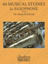 64の音楽的な練習曲（バリトンサックス）【64 Musical Studies for All Saxophones】