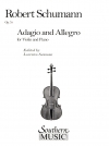 アダージョとアレグロ・Op.70（ロベルト・シューマン）（ヴァイオリン+ピアノ）【Adagio and Allegro】