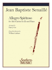アレグロ・スピリトーソ（ジャン＝バティスト・スナイエ）（アルトクラリネット+ピアノ）【Allegro Spiritoso】