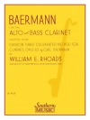 ベールマン（アルトクラリネット）【Baermann for Alto and Bass Clarinet】