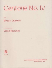 チェントーネ・No.4（ウィリアム・シムズ）（金管五重奏）【Centone No. 4】