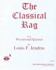 クラシカル・ラグ（ルイス・ジェンドラス）（木管五重奏）【The Classical Rag】