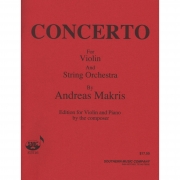 ヴァイオリンのための協奏曲（アンドレアス・マクリス）（ヴァイオリン+ピアノ）【Concerto for Violin】