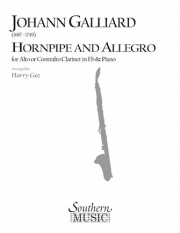 ホーンパイプとアレグロ（ヨハン・アーンスト・ガリアード）（アルトクラリネット+ピアノ）【Hornpipe and Allegro】