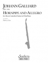 ホーンパイプとアレグロ（ヨハン・アーンスト・ガリアード）（アルトクラリネット+ピアノ）【Hornpipe and Allegro】