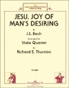 主よ人の望みの喜びよ (バッハ）（ヴィオラ四重奏）【Jesu, Joy of Man's Desiring】
