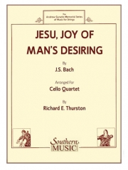 主よ人の望みの喜びよ (バッハ）（チェロ四重奏）【Jesu, Joy of Man's Desiring】