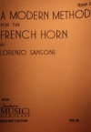 現代フレンチ・ホルン教本・Book2（ロレンゾ・サンソーネ）（ホルン）【Modern French Horn Method, Book 2】