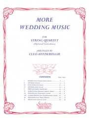 モア・ウェディング曲集 (弦楽四重奏)【More Wedding Music】
