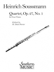 四重奏曲・Op.27・No.1（ハインリッヒ・ススマン）（フルート四重奏）【Quartet, Op. 27 No. 1】