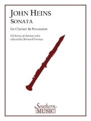 ソナタ（ジョン・ヘインズ）（クラリネット+打楽器）【Sonata】