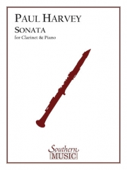 ソナタ（ポール・ハーヴェイ）（クラリネット+ピアノ）【Sonata】