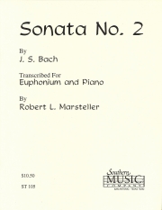 ソナタ・No.2（バッハ）（ユーフォニアム+ピアノ）【Sonata No. 2】